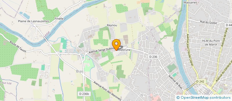 localisation de l'entreprise PABLOLA  BIAS