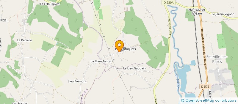 localisation de l'entreprise PABLOU  PIERREFITTE-EN-AUGE