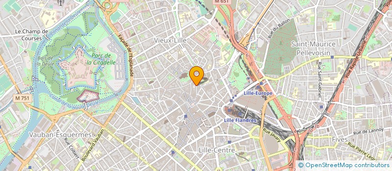 localisation de l'entreprise PABRUDA à LILLE