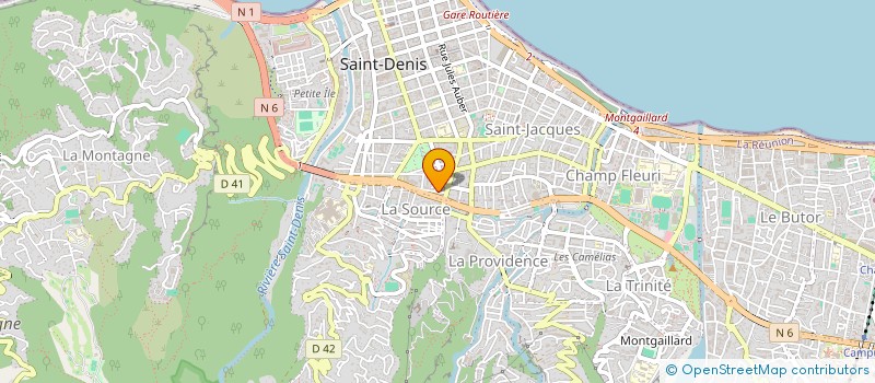localisation de l'entreprise PAC à SAINT-DENIS