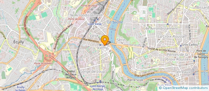 localisation de l'entreprise PAC  LYON