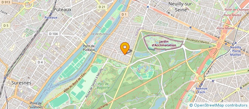 localisation de l'entreprise PAC à NEUILLY-SUR-SEINE