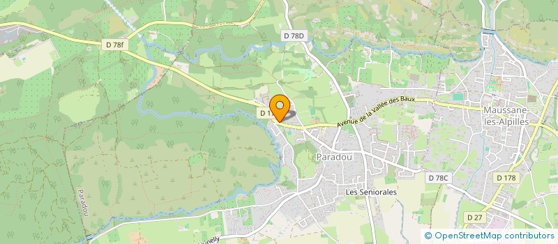 localisation de l'entreprise PAC  PARADOU