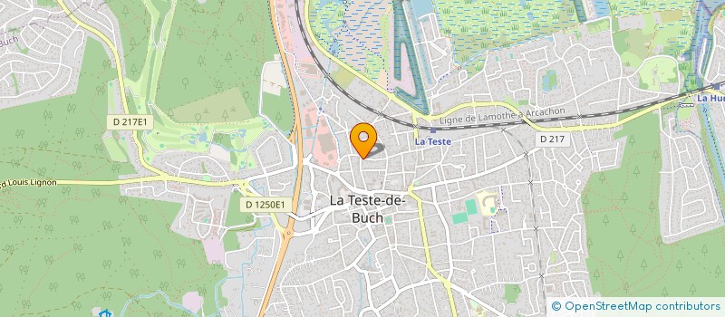 localisation de l'entreprise PAC'ANN  LA TESTE-DE-BUCH