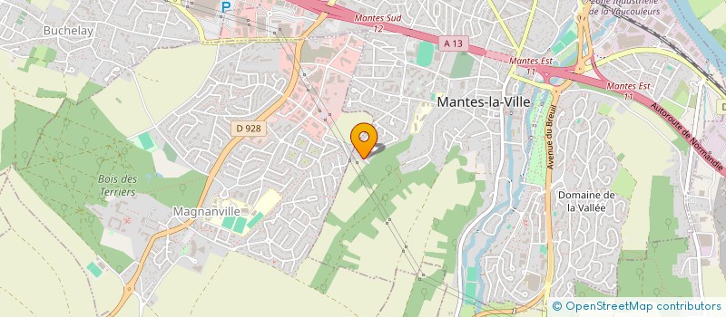 localisation de l'entreprise PAC ART GENIE CLIMATIQUE à MANTES-LA-VILLE