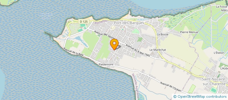 localisation de l'entreprise PAC ATLANTIQUE  PORT-DES-BARQUES