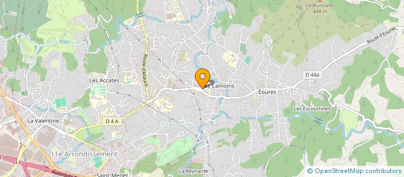 localisation de l'entreprise PAC - B à MARSEILLE