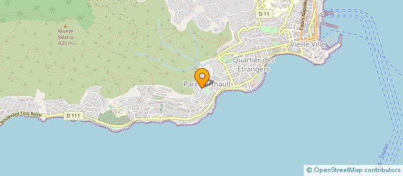 localisation de l'entreprise PAC CONSTRUCTIONS  AJACCIO