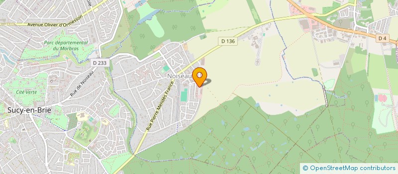 localisation de l'entreprise PAC ECO ENERGIE  NOISEAU