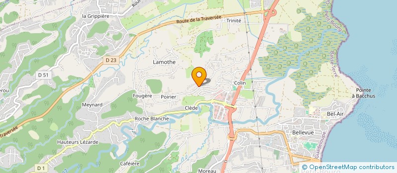 localisation de l'entreprise PAC-ELEC CONCEPT à PETIT-BOURG