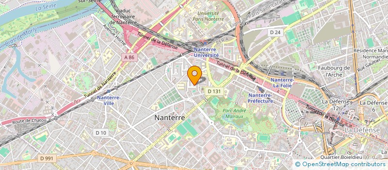 localisation de l'entreprise PAC ENERGIE PLUS  PARIS