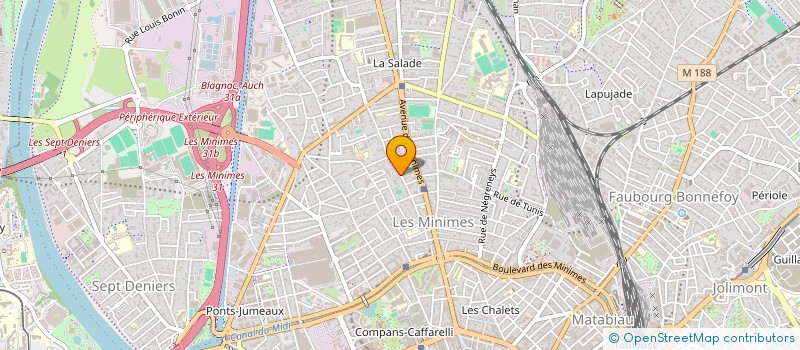 localisation de l'entreprise PAC EVASION PLONGEE ART ET CULTURE à TOULOUSE