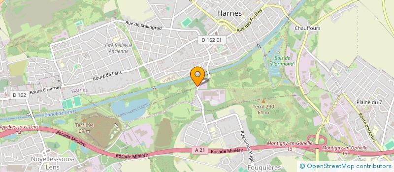 localisation de l'entreprise PAC EXPERT à HARNES