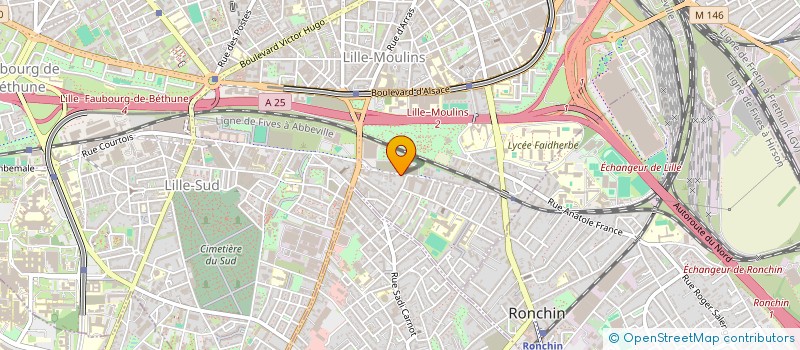 localisation de l'entreprise PAC-EXPRESS à LILLE