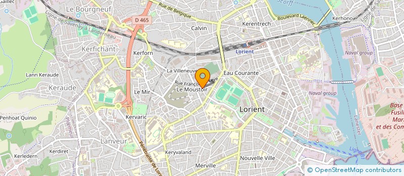 localisation de l'entreprise PAC G  LORIENT