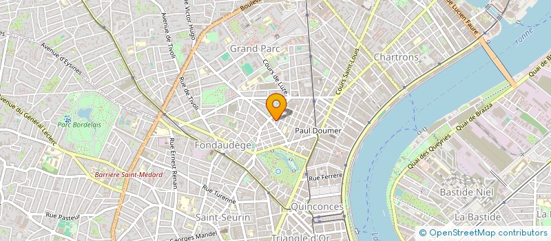 localisation de l'entreprise PAC GESTION  BORDEAUX