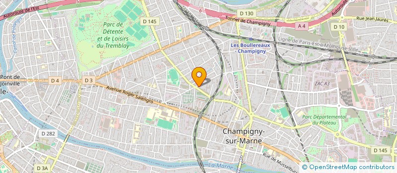 localisation de l'entreprise PAC HORIZON à CLICHY