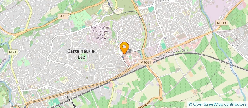 localisation de l'entreprise PAC I  CASTELNAU-LE-LEZ