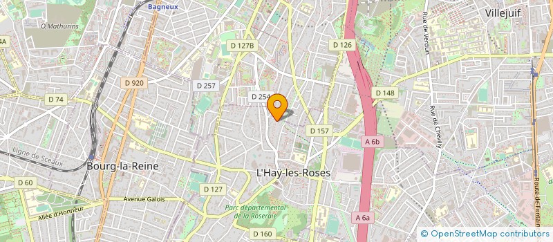 localisation de l'entreprise PAC INSTALL à L'HAY-LES-ROSES