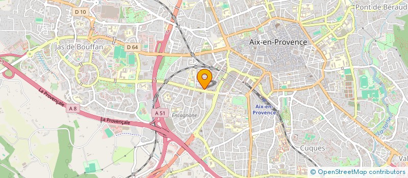 localisation de l'entreprise PAC-NETTY à AIX-EN-PROVENCE