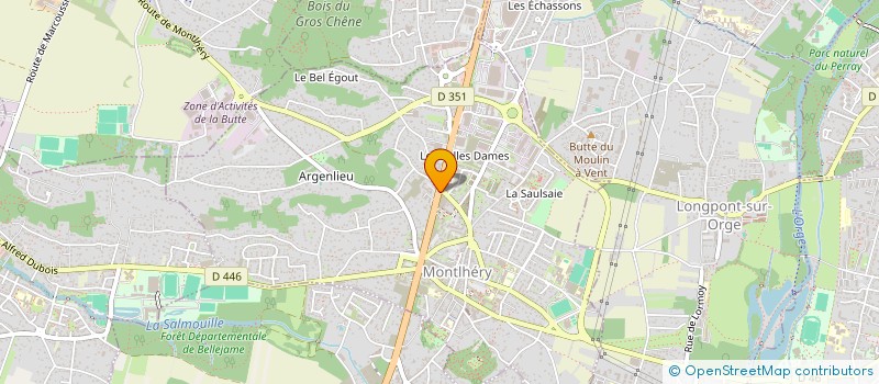 localisation de l'entreprise PAC PLEIN AIR CARAVANES à LINAS
