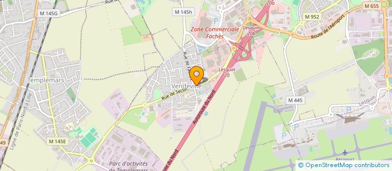 localisation de l'entreprise PAC PRO AUTO CENTRE  VENDEVILLE