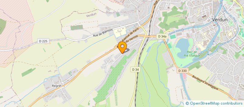 localisation de l'entreprise PAC SYSTEMS à VERDUN