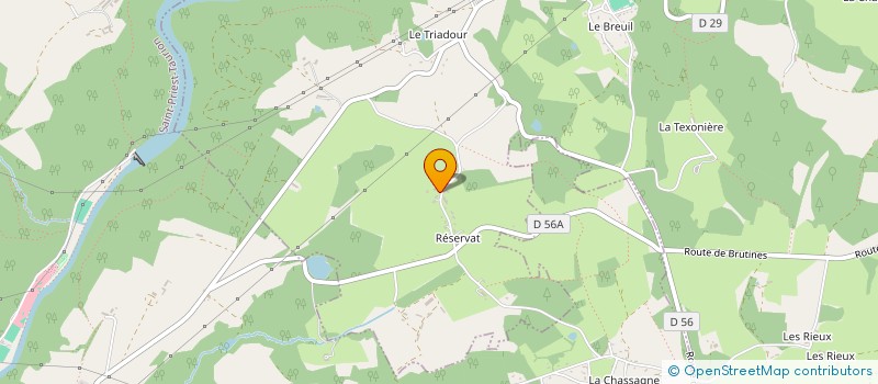 localisation de l'entreprise PAC UNI-VERT à SAINT-MARTIN-TERRESSUS