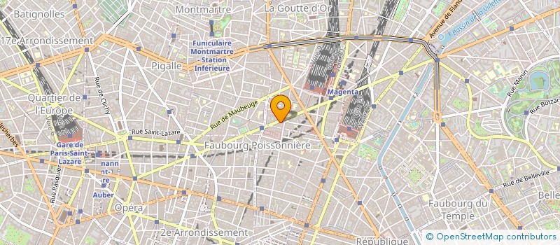 localisation de l'entreprise PACA à PARIS