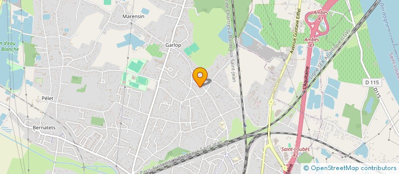 localisation de l'entreprise PACA  AMBARES-ET-LAGRAVE