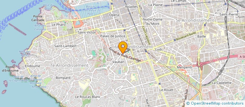 localisation de l'entreprise PACA ASISTANCE à MARSEILLE