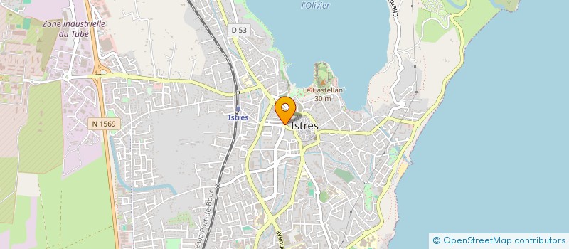 localisation de l'entreprise PACA CONSTRUCTION  ISTRES