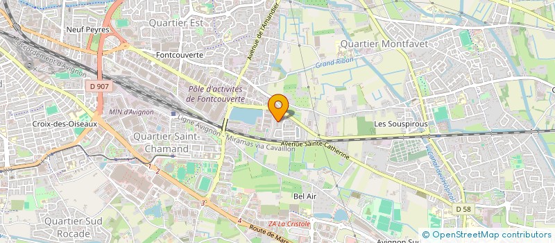 localisation de l'entreprise PACA DEMOL  AVIGNON