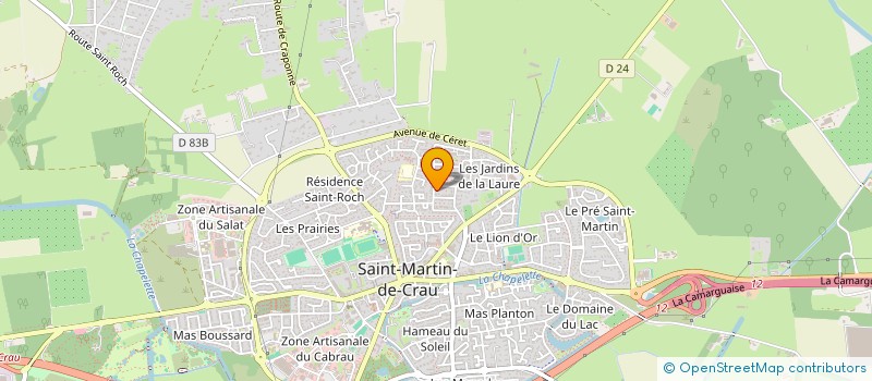 localisation de l'entreprise PACA ENERGIES DEVELOPPEMENT à SAINT-MARTIN-DE-CRAU