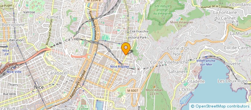 localisation de l'entreprise PACA ETANCHE à NICE