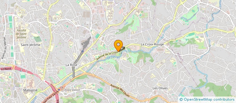 localisation de l'entreprise PACA GARDIENNAGE à MARSEILLE