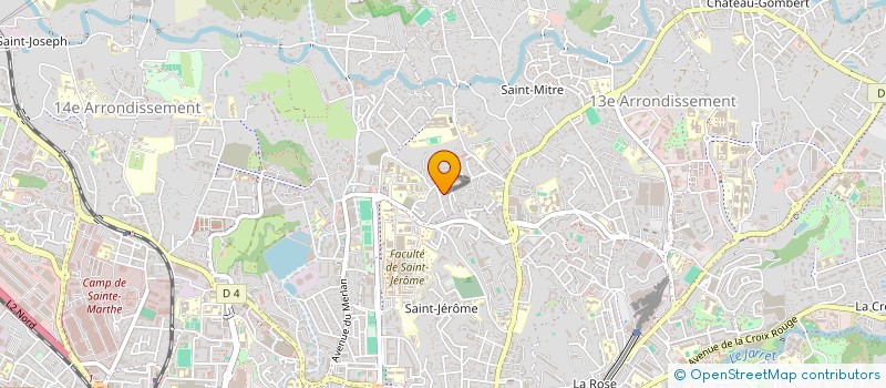 localisation de l'entreprise PACA IMPORT FORLEX à MARSEILLE