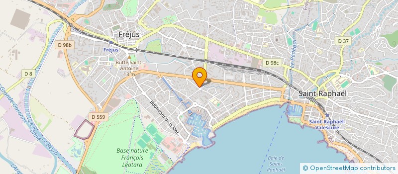 localisation de l'entreprise PACA PRESSION à FREJUS
