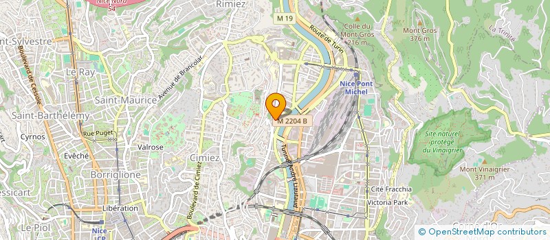 localisation de l'entreprise PACA RAVALEMENT à NICE