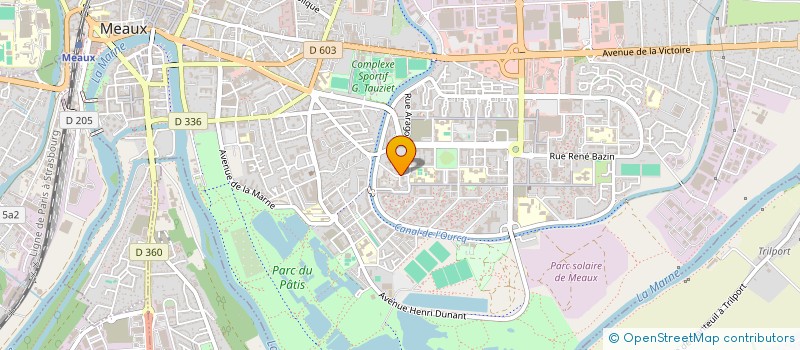 localisation de l'entreprise PACA RENOV à MEAUX