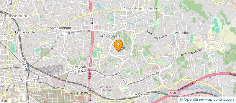 localisation de l'entreprise PACABOT à MARSEILLE