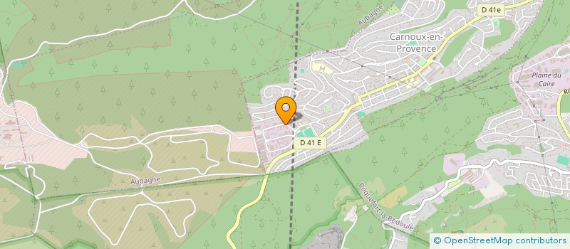 localisation de l'entreprise PACAGEST MAINTENANCE à CARNOUX-EN-PROVENCE