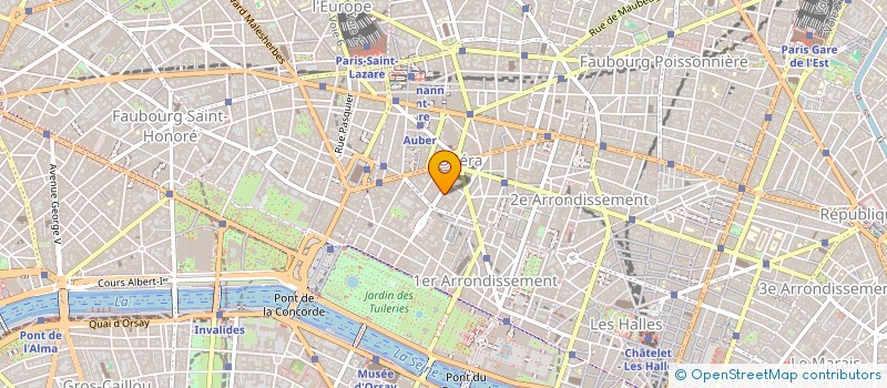 localisation de l'entreprise PACAGISTE  PARIS