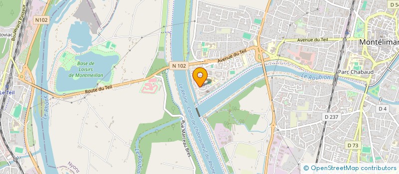 localisation de l'entreprise PACAGRICOLE 26  MONTELIMAR