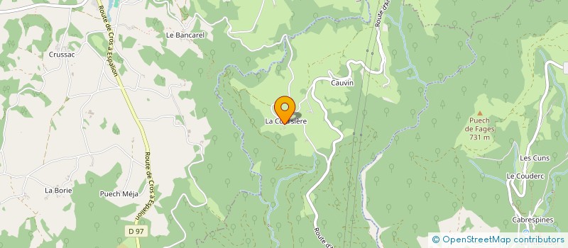 localisation de l'entreprise PACAJE  LE NAYRAC