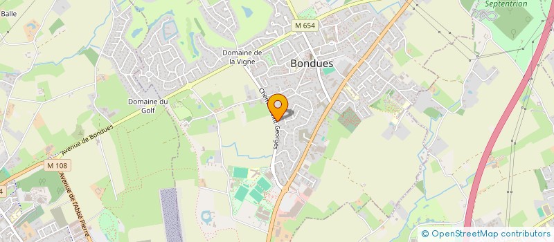 localisation de l'entreprise PACAMA  BONDUES