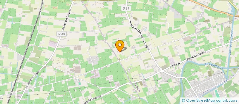 localisation de l'entreprise PACAMA  ROBION