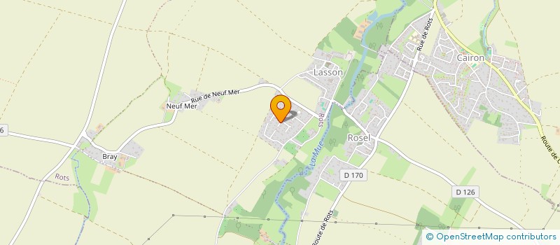 localisation de l'entreprise PACANARO  LUC-SUR-MER