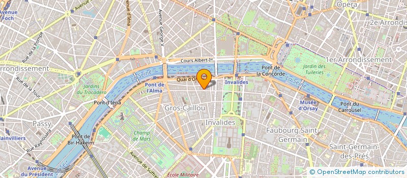 localisation de l'entreprise PACARI  PARIS