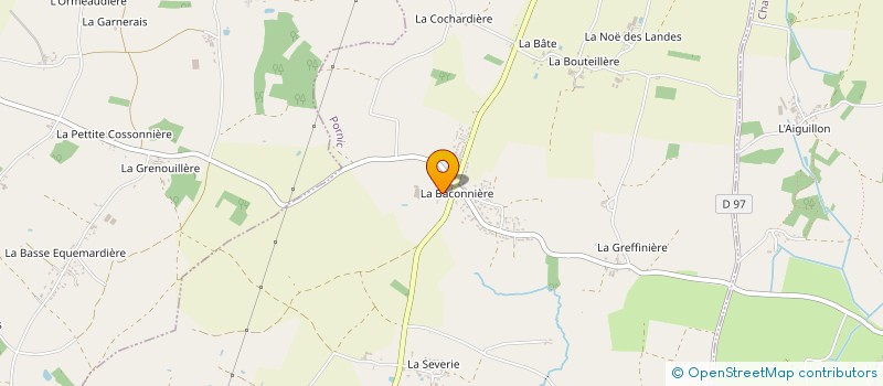 localisation de l'entreprise PACAUD à PORNIC